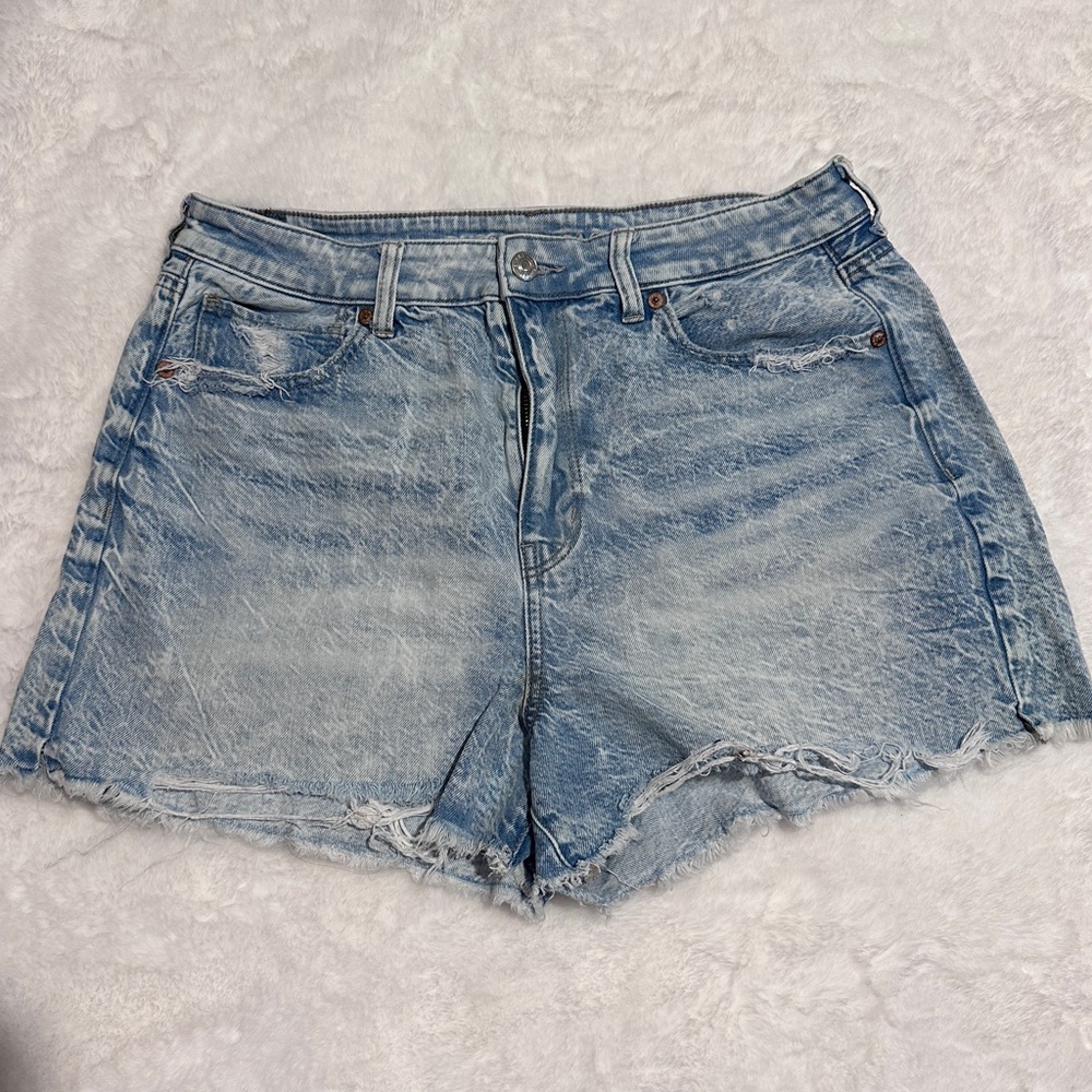 American Eagle Washed Jean Shorts